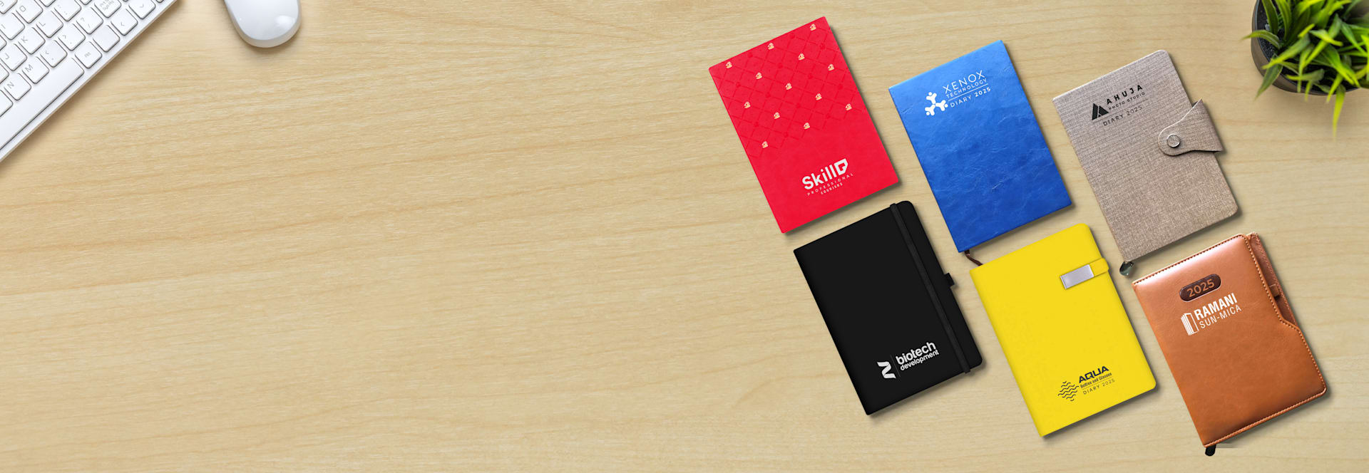 2025 Customised Diaries Personalised Diary with Name & Logo Printing